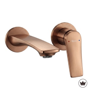 Baterie de lavoar încastrată REA VISION Brush Copper + BOX