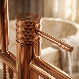 Baterie de podea pentru cada Rea Lungo Diamond Copper - Img 7