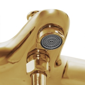 Baterie dus cu termostat si cu montaj pe perete, T205 Gold - Img 8