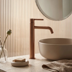 Baterie inalta pentru lavoar Rea Foster Brush Copper - Img 4