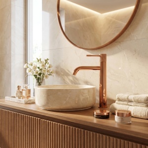 Baterie inalta pentru lavoar Rea Venti Copper High - Img 4