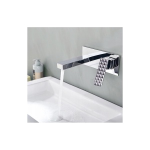 Baterie incastrata pentru lavoar,cu E-BOX inclus PRO FATTER,crom - Img 2