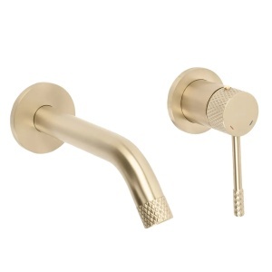 Baterie lavoar incastrata REA Venti Brush Gold