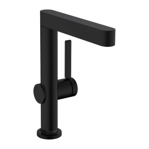 Baterie lavoar PRO HANSGROHE FINORIS, cu pipa pivotanta si ventil Push-Open, negru
