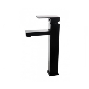 Baterie lavoar PRO QUADRO High 3022H-A, Montaj pe blat, inaltime 31.5cm, finisaj Negru Mat - Img 3