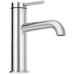 Baterie Lavoar REA SPOT CHROME LOW, Capat Fix, Monocomanda, Inaltime 18 Cm, Crom - Img 5