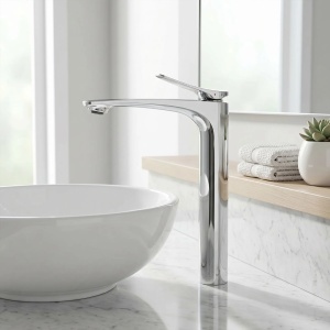 Baterie pentru lavoar PREMIUM Rea Vision Chrome High - Img 3