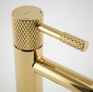 Baterie pentru lavoar Rea Venti Gold Low - Img 9