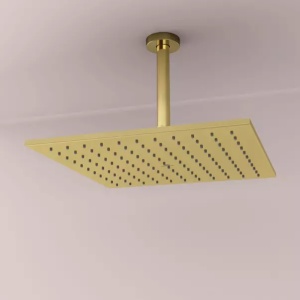 Brat de dus Ideal Standard IdealRain 15 cm auriu periat - Img 3