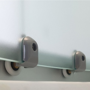 Cabina de dus cu cadita de dus inclusa, culoare Crom Mat WSH305A 80x80 cm - Img 10