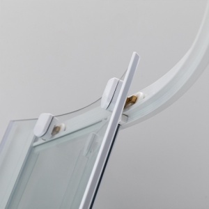 Cabina de dus din sticla securizata cu cadita de dus inalta montaj dreapta Maja 115 x 85 cm - Img 9