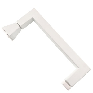 Cabina de dus dreptunghiulara din sticla securizata cu rame albe KZ02D 120 x 80 cm - Img 11