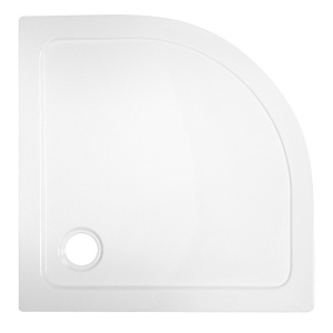 Cabina de dus KZ101A Semicirculara 80x80cm, Crom+Cadita de dus ST01A, Culoare Crom - Img 10