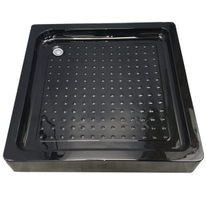 Cabina de dus patrata cu cadita de dus inclusa BS13A/SXL02A 80 x 80 cm negre - Img 19