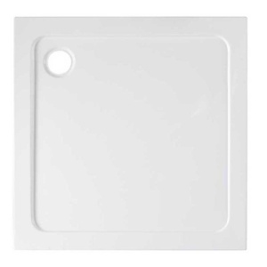 Cabina de dus patrata cu cadita inclusa KZ93A/ST02A CROM/ALB 80x80 - Img 14