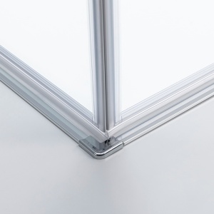 Cabina de dus patrata KZ29 crom 80 x 80 cm sticla 6 mm - Img 16