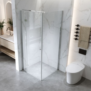 Cabina de dus patrata MO-93590 cu rame cromate 90 x 90 x 195 cm - Img 3