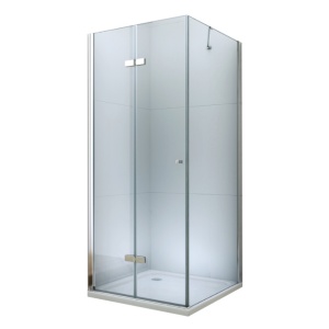 Cabina De Dus Rectangulara PRO OSLO ONE, Usa Pliabila, Dimensiuni La Alegere, Sticla Securizata 6 Mm, Inaltime 195 Cm - Img 1