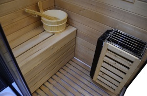 Cabina multifunctionala cu sauna uscata, sauna cu aburi si cabina de dus, montaj dreapta 180 × 110 × 223 cm - Img 6