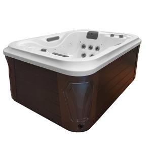 Cada cu hidromasaj jacuzzi pentru gradina Pro Garden SPA 1356 pentru 2 persoane 190 x 135 x 78 cm - Img 3