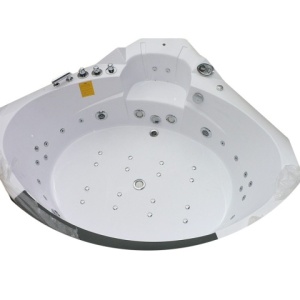 Cada de baie 157x157cm Orino 632BH, Sistem de Hidromasaj Performant si Incalzitor Integrat , Culoare Alb - Img 3