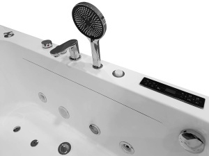 Cada de baie cu hidromasaj pentru 2 persoane MO-0075 Turbo+ SPA, 170 x 85 x 58 cm, Bluetooth, incalzitor si cromoterapie - Img 9