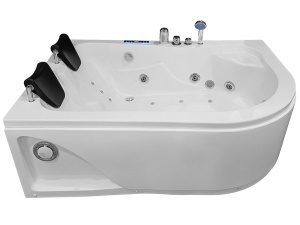 Cada de baie cu hidromasaj SPA MO-0205, 170 x 115 x 58 cm, 2 persoane, montaj stanga, alb - Img 5