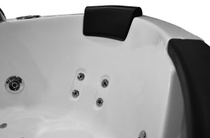 Cadă de baie cu hidromasaj SPA MO-1004 HC - cu încălzitor, 152x152x56 cm - Img 7