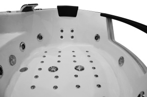 Cadă de baie cu hidromasaj SPA MO-1004 HC - cu încălzitor, 152x152x56 cm - Img 17
