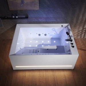 Cada de baie cu hidromasaj spa MO-18046, 185 x 135 x 65 cm, 2 persoane, baterie termostatica, Bluetooth - Img 22