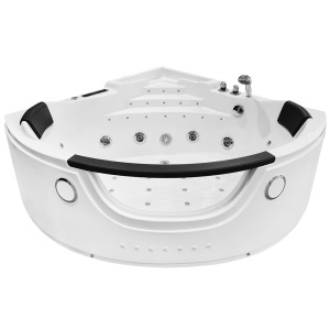Cada de baie cu hidromasaj Turbo SPA MO-1678, alba, 150 x 150 x 62 cm