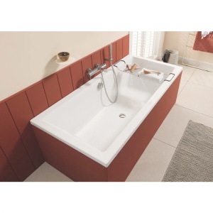 Cada de baie dreptunghiulara Villeroy&Boch Targa Plus Duo alb alpin 180x80 cm - Img 3