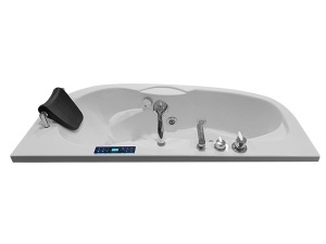 Cadă de baie SPA cu hidromasaj alba, MO-0310, 160 x 78 x 56 cm - Img 6