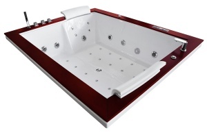 Cada de baie SPA cu hidromasaj MO-1666, fara carcasa laterala 180 x 150 x 67 cm - Img 5