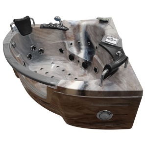 Cada de colt cu hidromasaj pentru 2 persoane SPA MUS-1060 Mediterranean 154 x 154 x 69 cm - Img 2