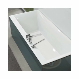 Cada dreptunghiulara compozit Villeroy&Boch Squaro Edge12 170x75 cm Quaryl - Img 2