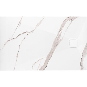Cadita de dus 80x100 Magnum CARRARA White - Img 1