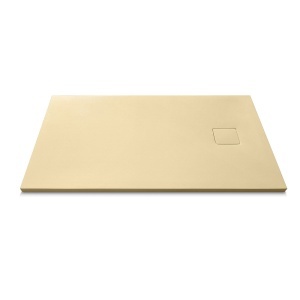 Cadita de dus dreptunghiulara din compozit de piatra Pro Exclusive cappuccino 140 x 80 x 4 cm - Img 3