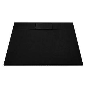 Cadita de dus dreptunghiulara Pro SMC negru 100 x 80 x 2.6 cm - Img 4