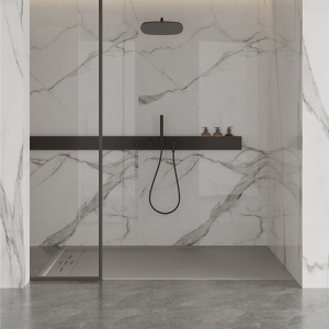 Cadita de dus dreptunghiulara slim finisaj mat DEKO 120x80 cm gri - Img 2