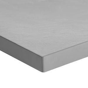 Cadita de dus dreptunghiulara slim finisaj piatra RIKO 120x90 cm gri - Img 4