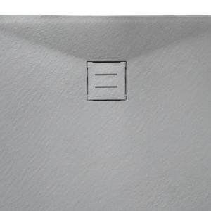 Cadita de dus dreptunghiulara slim RIKO 100 x 80 cm gri - Img 6