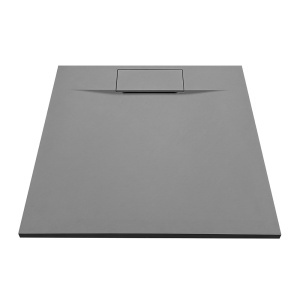 Cadita de dus patrata Pro SMC gri 80 x 80 x 2.6 cm - Img 4