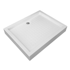 Cadita de dus Pro MO-SXL03E dreptunghiulara alb 120 x 80 x 15 cm