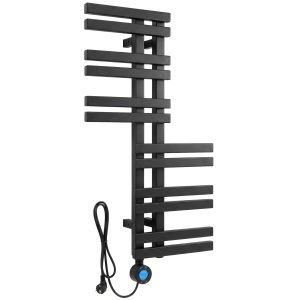 Calorifer electric, portprosop, REA RIDO 90X50 cm, Negru Mat