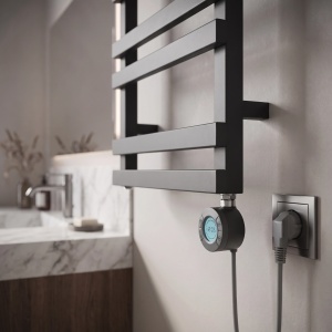 Calorifer electric, protprosop, REA NORI 90x50 Gri Mat - Img 6