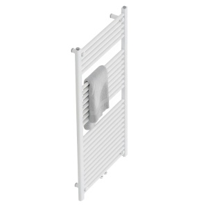 Calorifer portprosop pentru baie Corso 120 x 60 cm, alb lucios - Img 5