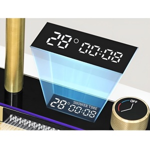 Chiuveta de bucatarie ARGOS multifunctionala, Dimensiune 75X46cm, Culoare Gold Steel, Termostat cu Display LCD - Img 10
