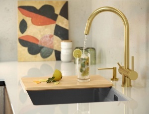 Chiuveta pentru bucatarie din granit Logan 100 Black - Img 7