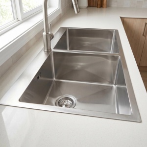Chiuveta pentru bucatarie din inox Joel Brush Steel - Img 4